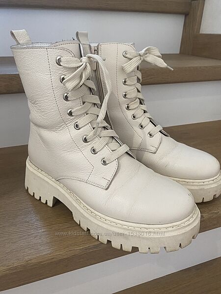 Ботінки зимові шкіра, натуральні р.38. 