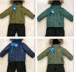 Новинка  Комбинезоны зимни 68-104см  Холлофайбер 
