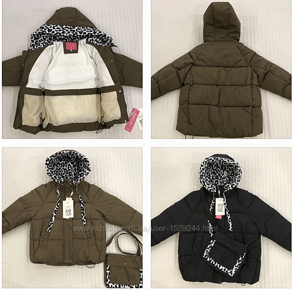 ЗИМА 2025  Куртки 116-140 см Холлофайбер