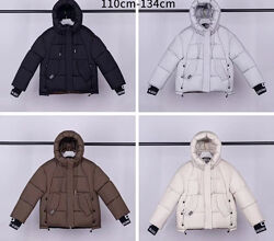 Зима 2025 Куртки 110-134 см Холлофайбер