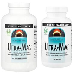 Source Naturals, Ultra-Mag, 120&92360