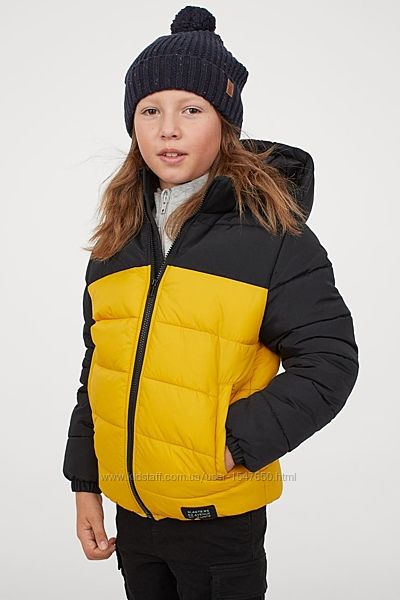 Теплая куртка на мальчика 152, 158 р. H&M 