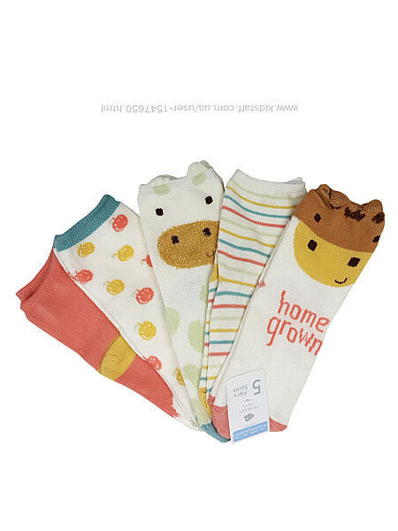 Детские носки с подкладкой на 1 - 3 года, primark