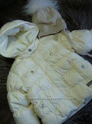 Куртка  на девочку 1-2 года. бежевая  Италия