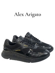 Кожаные кроссовки Alex Arigato Genesis Trainers Black Оригинал