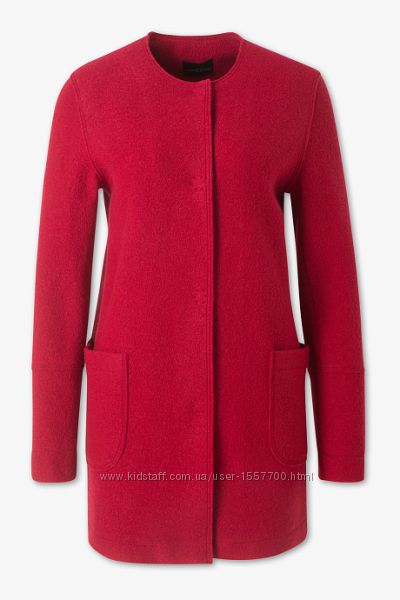 Новое эффектное шерстяное легкое пальто, кардиган р. 40-42eur от C&A Германи