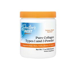 Doctor&acutes Best, чистий колаген типів 1 і 3 в порошку, 200 г