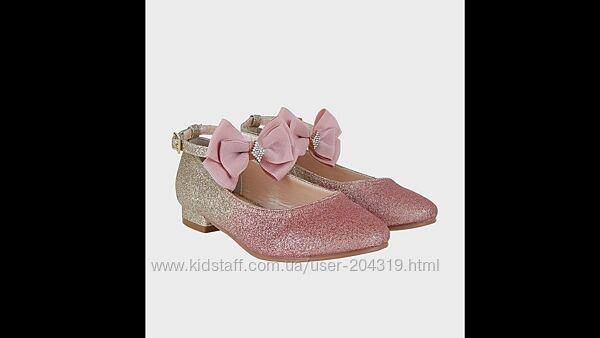 Крутезні золотисті туфельки Monsoon