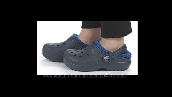 Кроки сабо Crocs на флісі J1 31/32 розмір