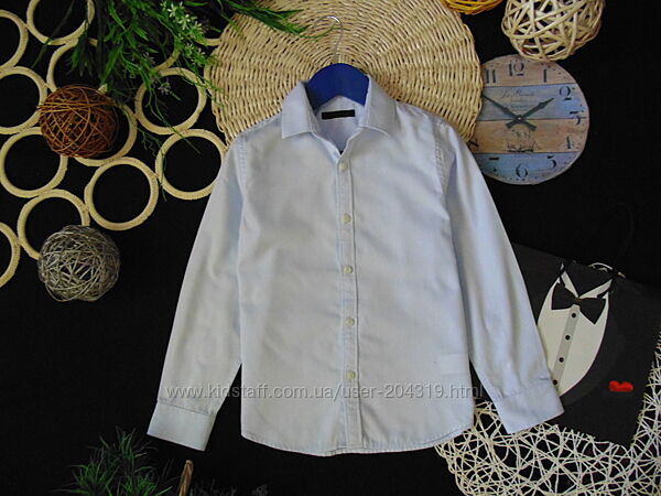 Стильна ніжно-блакитна сорочка Next