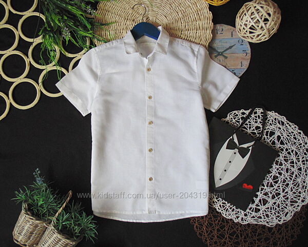 Теніска сорочка з льону Next