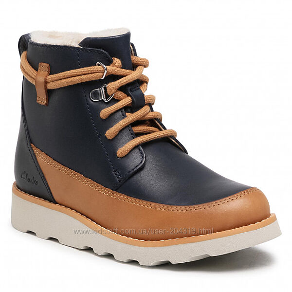 Крутецькі ботінки Clarks Crown Warm