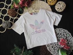 Стіляча футболка кроп топ Adidas