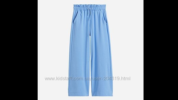 Шикарні фактурні літні штани палаццо H&M