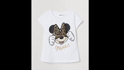 Модна футболка H&M Minnie Mouse