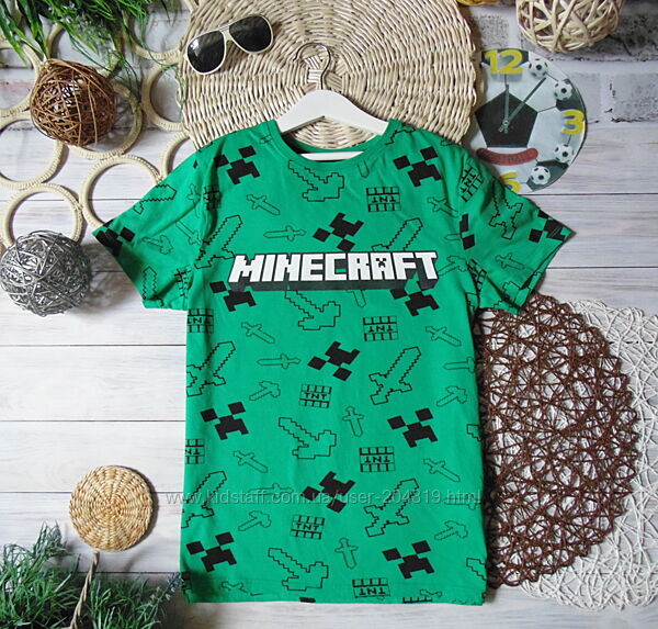 Суперова футболка Primark Minecraft 