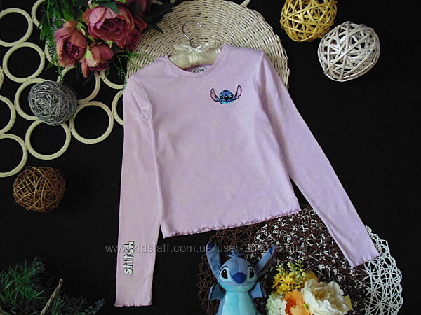 Укорочений реглан лонгслів Stitch Primark