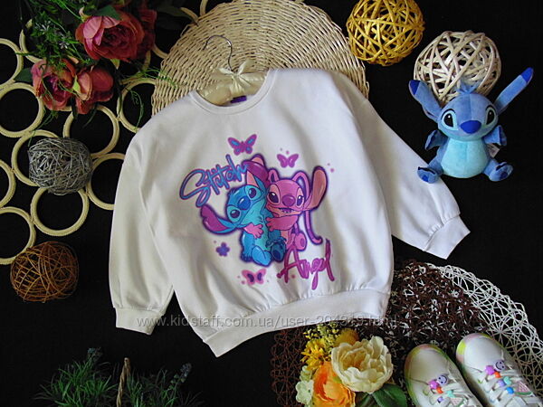 Бомбезний світшот оверсайз Stitch Matalan