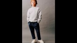 Стілячі брючки чінос Zara 
