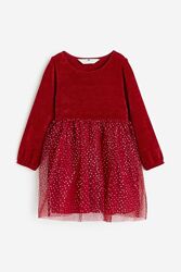 Суперова комбінована святкова сукня H&M