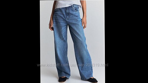 Модні джинси вільного крою H&M Wide Leg
