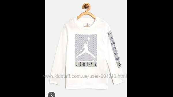 Моднячий лонгслів Jordan.