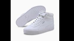 Стілячі кросівки хайтопи Puma Carina