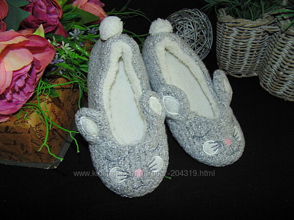 Няшні теплі тапульки Monsoon 