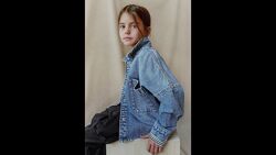 Крута джинсова куртка сорочка оверсайз Next