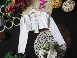 Святкове біле болеро OVS