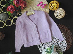 Фактурний лавандовий кардіган George оверсайз 