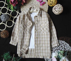 Модна верхня сорочка оверсайз Shein