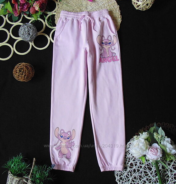 Моднячі спортивні штани джогери Stitch Disney