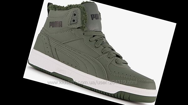 Кросівки хайтопи на хутрі PUMA Rebound Joy Fur