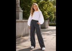 Стильні штани вільного крою Zara