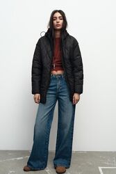 Женская стеганая курточка zara