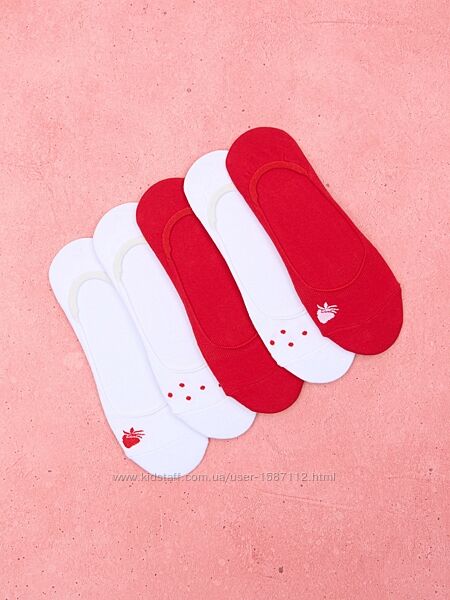 низенькі шкарпетки на літо набір 5 пар