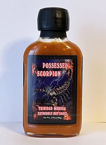 Острый соус Possessed Scorpion Trinidad Moruga Scorpion