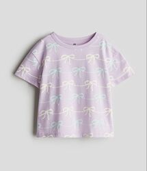 Футболка бузкова футболки топ h&m бавовна 