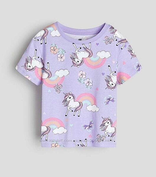 Футболка футболки з принтом h&m 