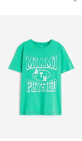 Футболка підліткова H&M футболки принт