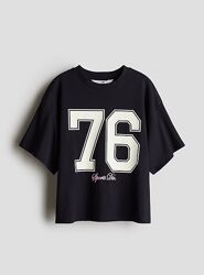 Оверсайз футболка h&m футболки підліткові 
