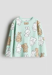 М&acuteятні реглани h&m милі принти реглан h&m для дівчинки 