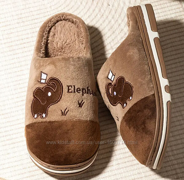 Теплі зимові домашні капці