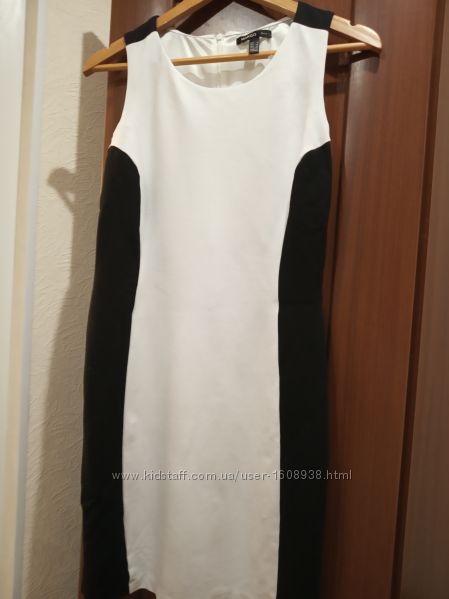 Двухцветное платье mango, размер s