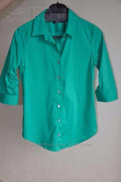 Блуза рубашка зеленая. Mexx. Новая. 