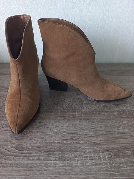 Полусапожки / натуральная замша RESERVED