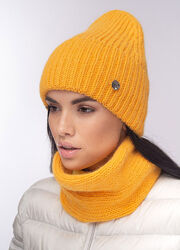 Комплект шапка та снуд jolie