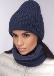 Комплект шапка та снуд jolie