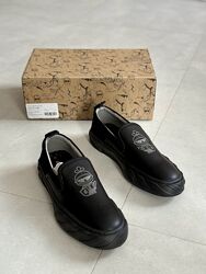 Шкіряні лофери туфлі сліпони мокасини Karl Lagerfeld